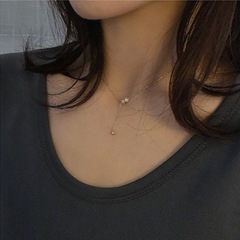 華奢 ネックレス レディース アクセサリー 大人可愛い シンプル おしゃれの画像