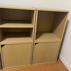 【4つまとめ売り】カラーボックスの画像