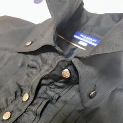 BURBERRY BLUE LABEL シルク混ワンピース38『タグ付未使用品』の画像
