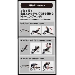 ALINCO アルインコ トレーニングベンチ 腹筋台 宅トレの画像