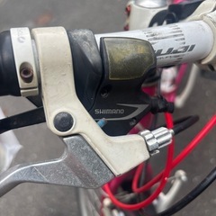 FUJI    クロスバイク　ピンクの画像