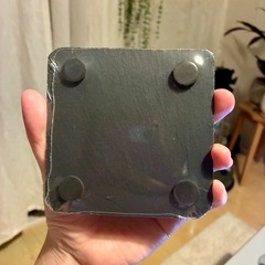 サッポロ黒ラベル 天然石コースター 非売品の画像