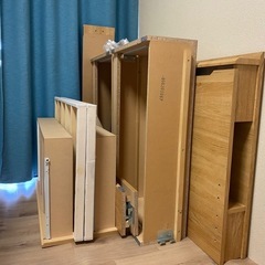 ベッドフレーム　セミダブル　ニトリの画像