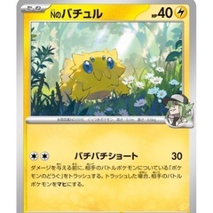 ポケモンカード　バトルパートナーズ　Nのバチュルの画像
