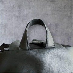 ZARA  リュック　バックパック　グレーの画像