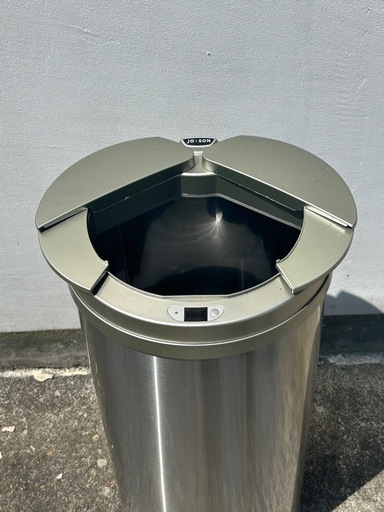 自動ゴミ箱 JOBSON(ジョブソン) 特許技術【 賢いゴミ箱(R) 】49L (45リットル) おしゃれ センサー 自動 シルバー