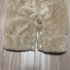 コムサイズム　ベビー　ロンパース　熊　もこもこ　60〜80サイズ　くま　耳つきの画像
