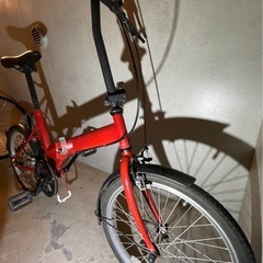 折りたたみ自転車の画像