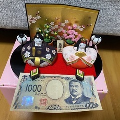 雛人形セットの画像