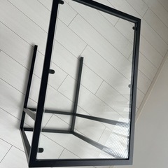 IKEA サイドテーブル　黒の画像