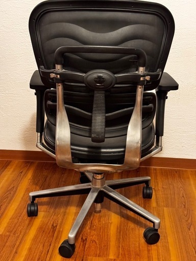 高級オフィスチェア エルゴヒューマン ベーシック 本革 レザー
