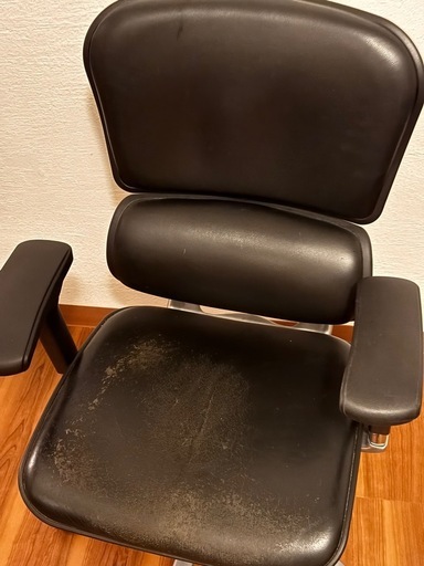 高級オフィスチェア エルゴヒューマン ベーシック 本革 レザー