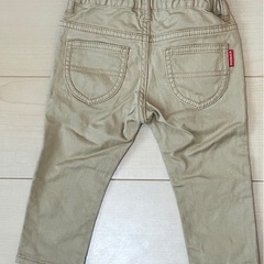 80 ダブルビーの冬服上下セット（ミキハウス）の画像
