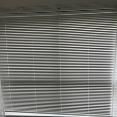無印ブラインド　ホワイト　2個の画像