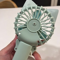 手動　手持ち扇風機の画像