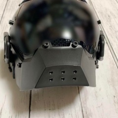サイバーパンク マスク 未来感 コスプレ サイバー 仮面 パーティーグラス 仮装の画像