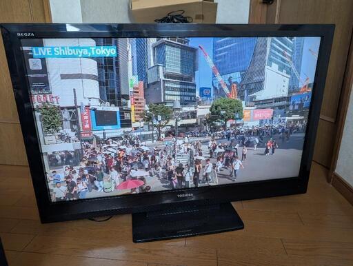 P32 TOSHIBA 液晶カラーテレビ 40A1 通電確認済み　B-CAS付 TOSHIBA 中古 TGA-40A1 液晶テレビ 40V型 東芝 40A1 設置配送