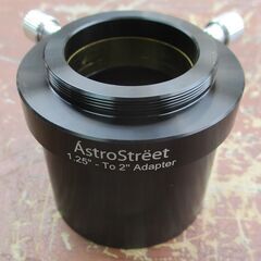 ☆アストロストリート AstroStreet T2ネジ付き 2インチ31.7mm変換アダプター◆天体望遠鏡用アクセサリーの画像