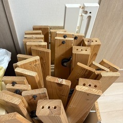 【8月中のお取引】IKEA　HEMNESベッドフレーム(難あり)の画像
