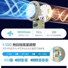 極美品！ハンディファン！の画像