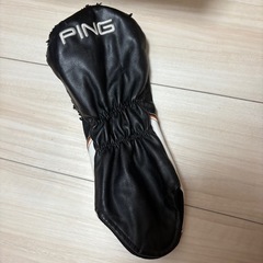 PING G400 ヘッドカバー 黒白　ドライバー　ゴルフクラブ　ピンの画像