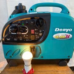 【動作良好・保証付】DENYO インバーター発電機 GE-900-IV(73)の画像