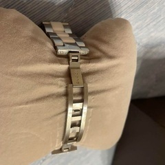 GUCCI クロノグラフ腕時計 ホワイト/グレーの画像