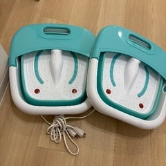  ネイルサロン⭐︎中古⭐︎フットバス2台セット【購入時1台5250円】の画像