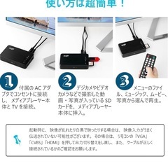 SDカードメディアプレーヤーの画像