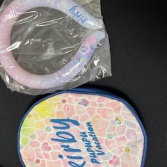 新品　星のカービィ　カービィー、ネッククーラー　保冷ポーチ、アイスネックリング　のセットの画像