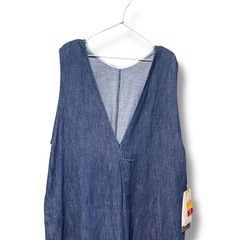 SEASON REASON デニムサロペットスカート 3L 未使用の画像