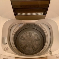 7kgのHaier洗濯機です。比較的綺麗です。の画像