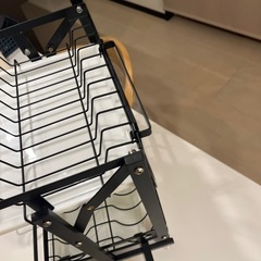 水切り　スチールラックの画像
