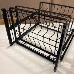 水切り　スチールラックの画像