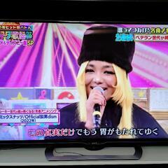 シャープ55型テレビの画像