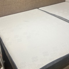 Limne マットレス＋すのこベッド（シングル＋ダブル）の画像