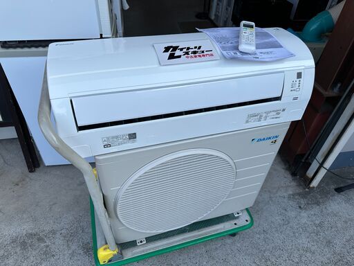 【動作保証あり】DAIKIN ダイキン 2023年 2.2kw 6畳用 冷暖房 ルームエアコン AJT223ANS【管理KR614】