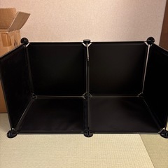 組み立て式収納ラックの画像