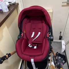ベビーカー+チャイルドシートせっとセットの画像