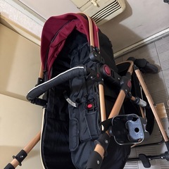 ベビーカー+チャイルドシートせっとセットの画像