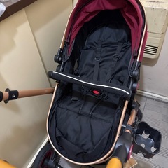 ベビーカー+チャイルドシートせっとセットの画像