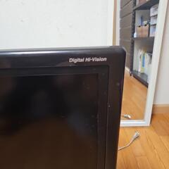 SHARPAQUOS３７インチテレビの画像