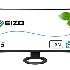 EIZO 37.5湾曲モニター EV3895-BK [37.5インチ ブラック]の画像