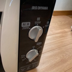 電子レンジ　アイリスオーヤマの画像