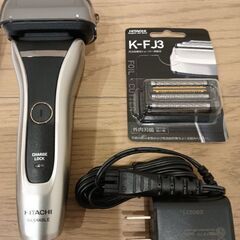 《新品》日立　電動シェーバー　RM-FJ22 S　替刃付の画像
