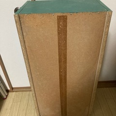 【無料・DIY向け】小型シェルフ（引き出し付き）／塗装＆元トラブルあり（直接引き取り限定）の画像