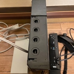 nintendow Wii 黒 ブラック RVL-001 一式の画像