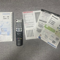 シャープ★液晶テレビ★40インチ★AQUOS★画面保護カバー付
の画像