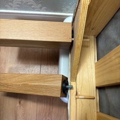 IKEA製セミダブルベッドの画像