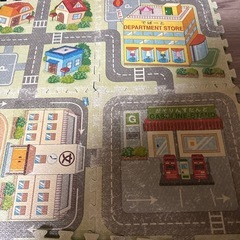 トミカのマットの画像